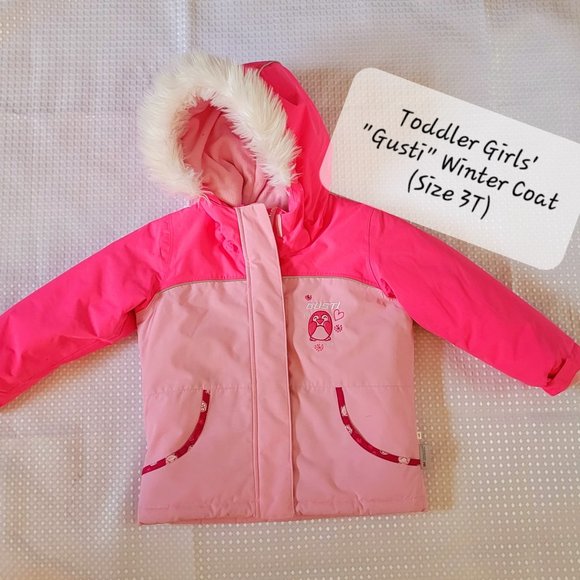Toddler Girls' "Gusti" Winter Coat (Size 3T) - Picture 1 of 4